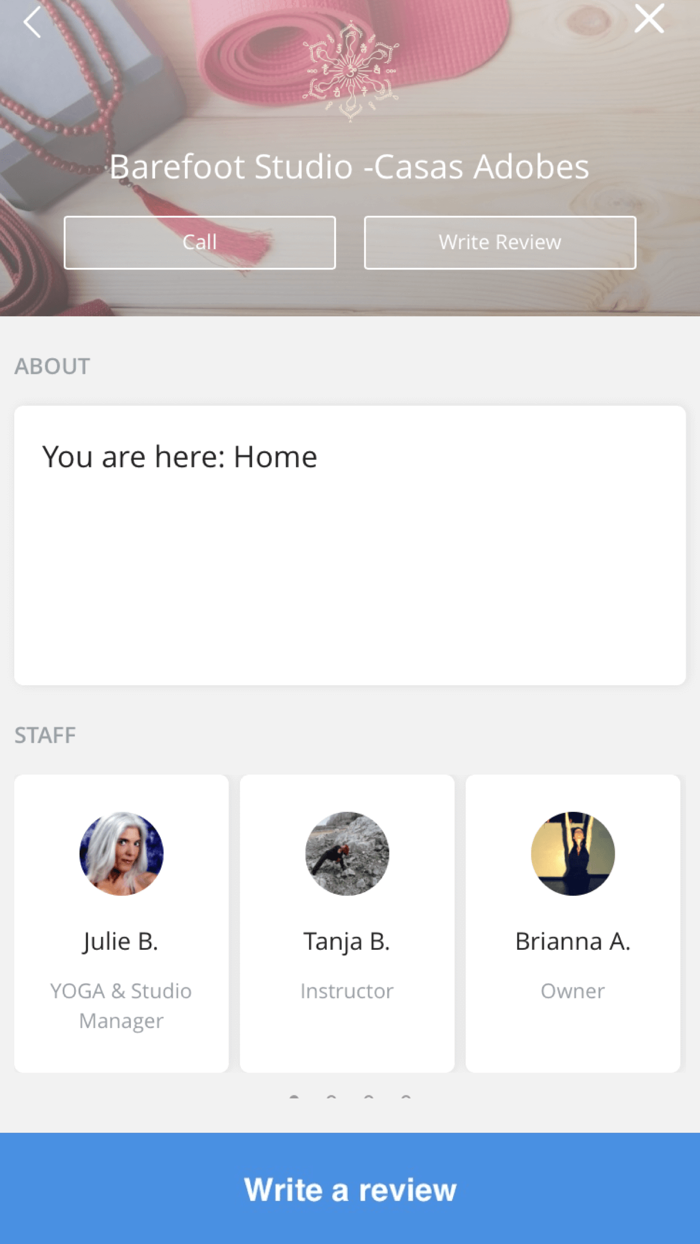 Barefoot Studio Tucson