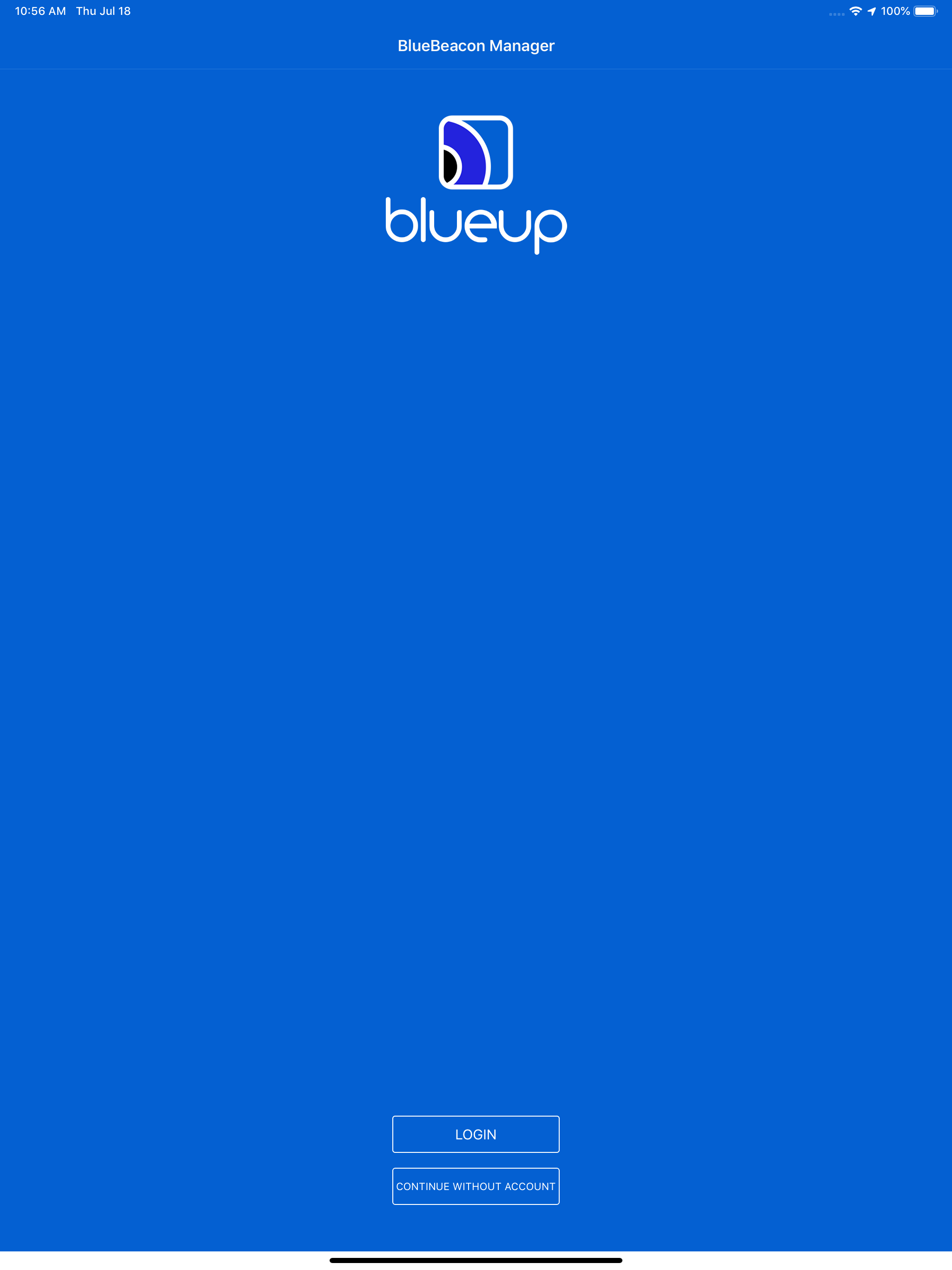 BlueBeacon Manager