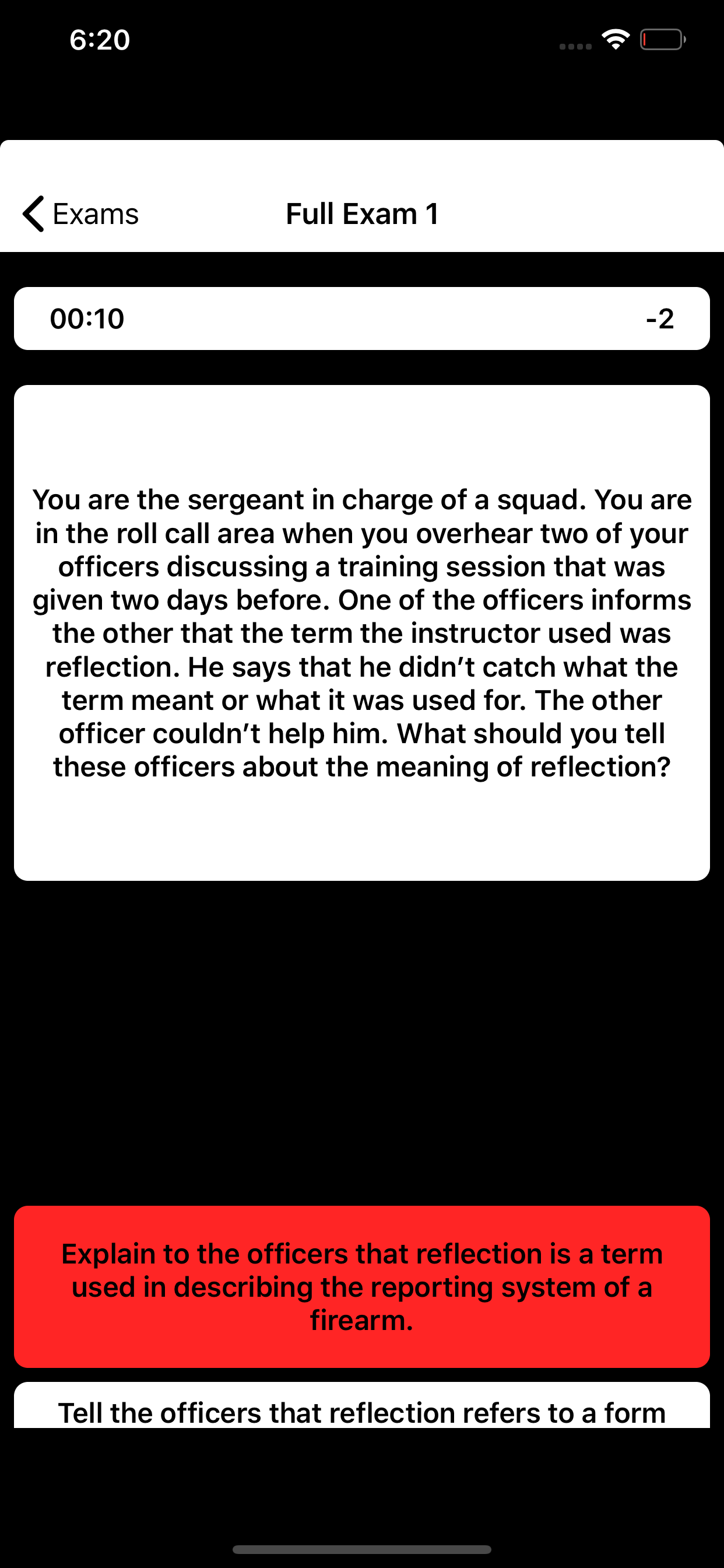 Police Sergeant Exam Prep