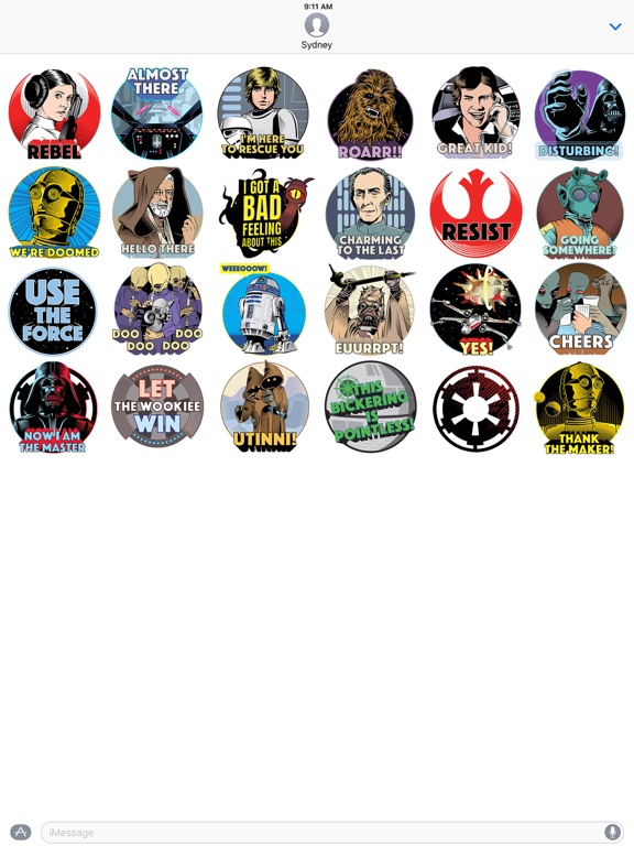 Screenshot #4 pour Star Wars Stickers: 40th Anniv