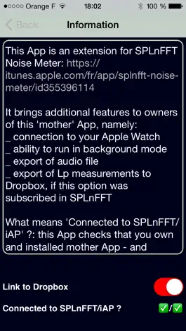 Game screenshot SPLnWATCH (SPLnFFT extension) hack