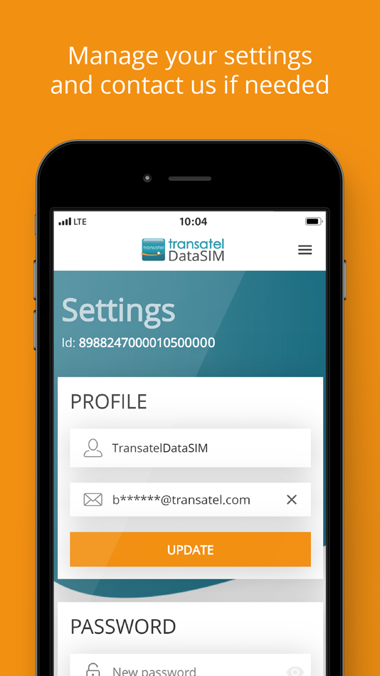 #4. Transatel DataSIM selfcare (iOS) 由: Transatel