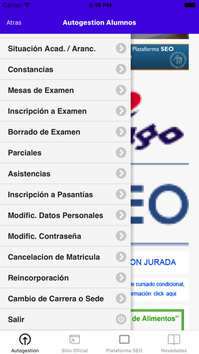How to cancel & delete Unsta Autogestion Alumnos from iphone & ipad 1