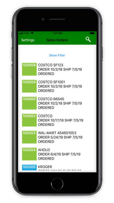 Famous Sales Screenshot