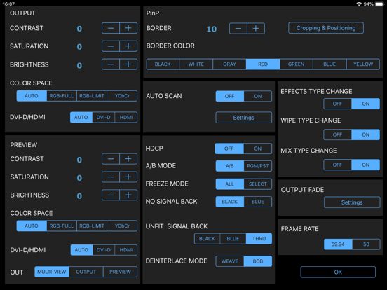 V-1HD Remote iPad screenshot 4 - Photo & Video app