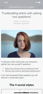 Social Styles MentesMe screenshot #2 for iPhone