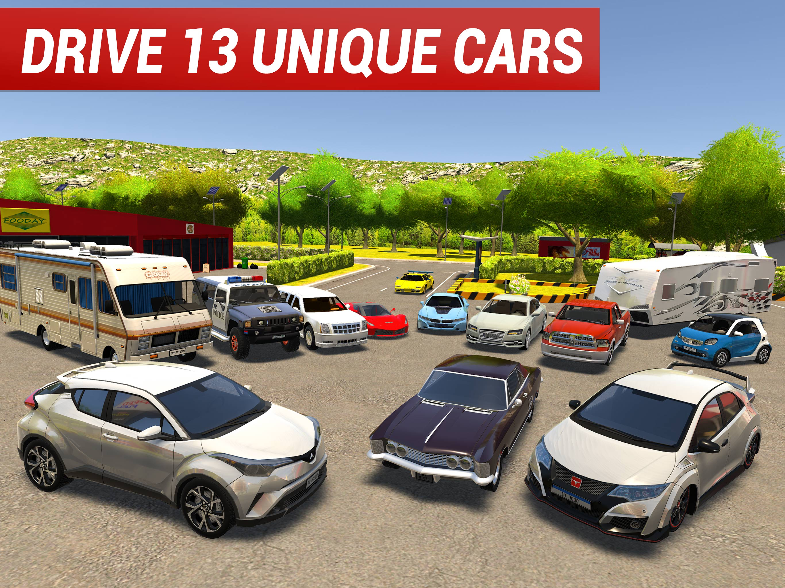Roundabout 2: City Driving Sim screenshot 11