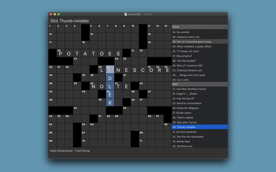 #2. Black Ink 2 (macOS) Podle: Red Sweater Software