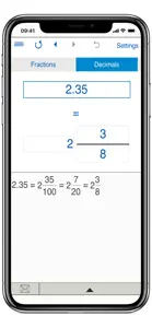 Fraction Calculator 4in1 screenshot #7 for iPhone