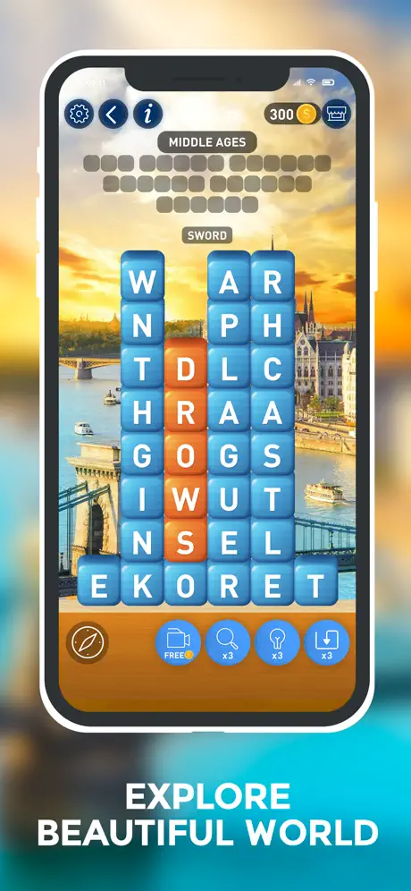 Word City Travel: Word Puzzle