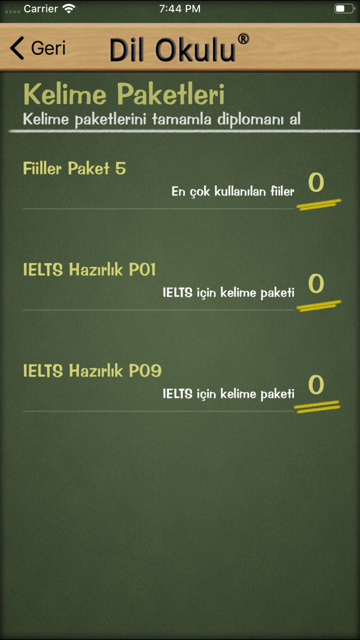 Dil Okulu İngilizce