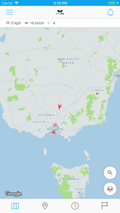 BlackOwl GPS screenshot 2