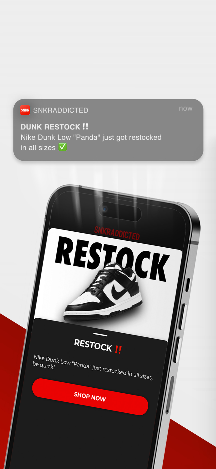 SNKRADDICTED – Sneaker App
