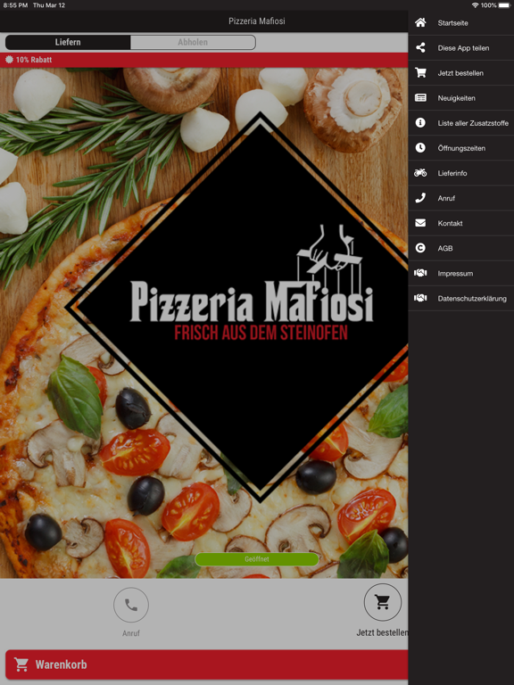 Screenshot #5 pour Pizzeria Mafiosi