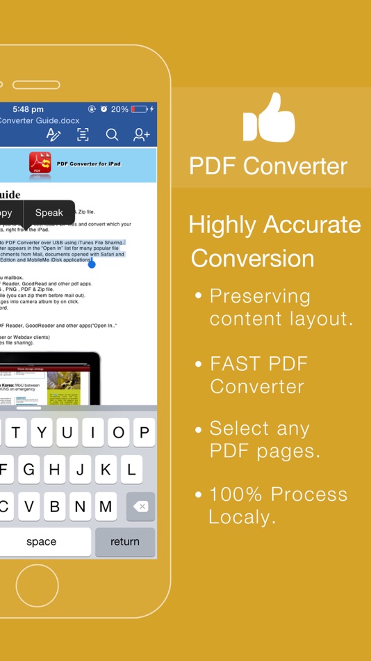 PDF Converter - PDF to Office - 2.0.1 - (iOS)