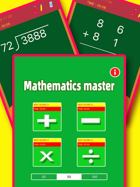 Math master:For grades 1 to 6 iPad screenshot 1 - Book app