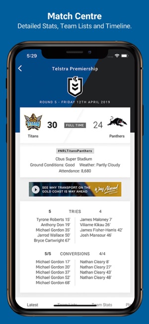 Gold Coast Titans(圖2)-速報App