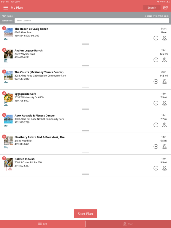 McKinney TX! iPad screenshot 9 - Travel app