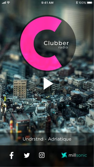 Screenshot #1 pour Clubber Radio