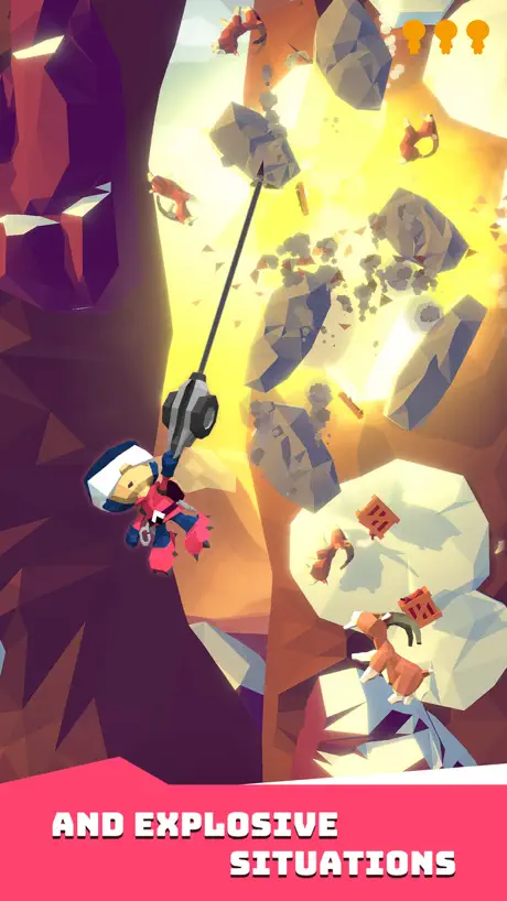 Hang Line: Mountain Climber