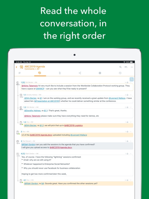 Screenshot #6 pour Vmoso: Enterprise Digital Hub