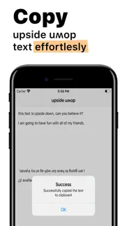 upside down text ∞ iphone screenshot 3