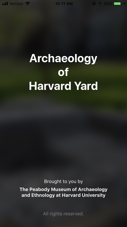 Archaeology of Harvard Yard