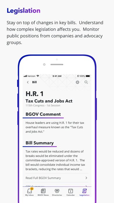 Bloomberg Government Screenshot