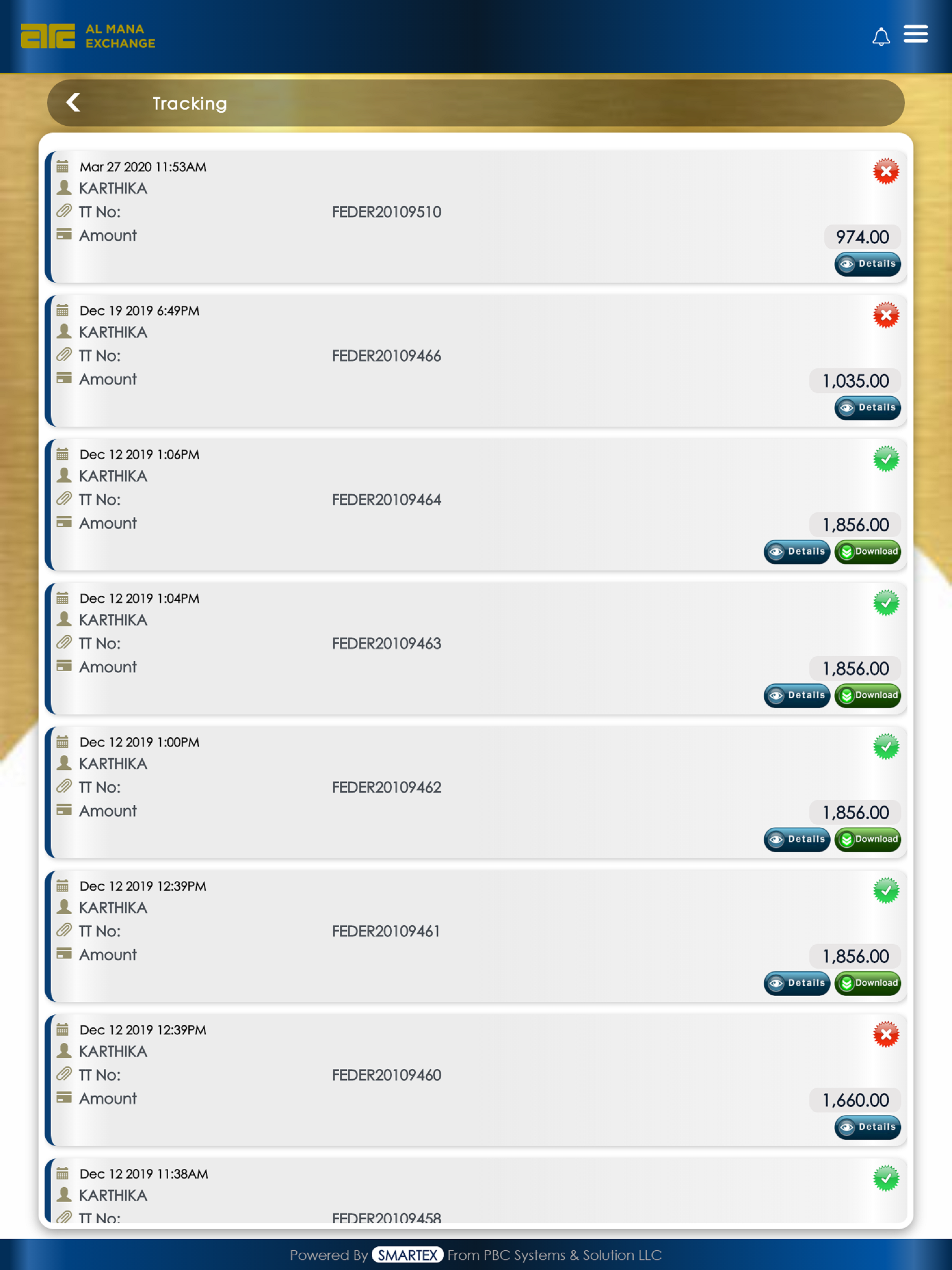 ALMANA EXCHANGE CO WLL screenshot 15