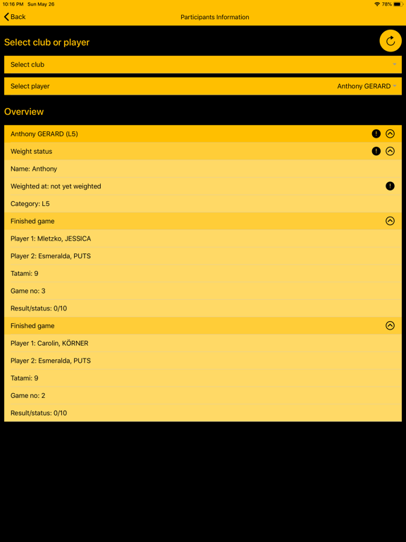Screenshot #6 pour JudoAudienceApp