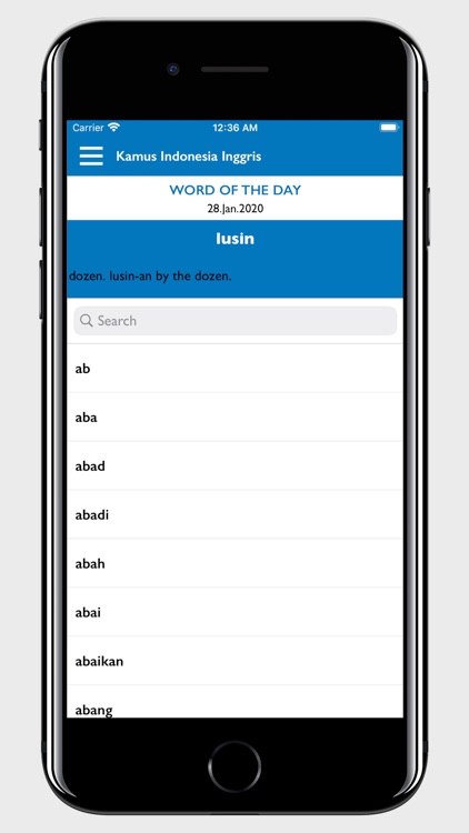 Kamus Indonesia - Inggris