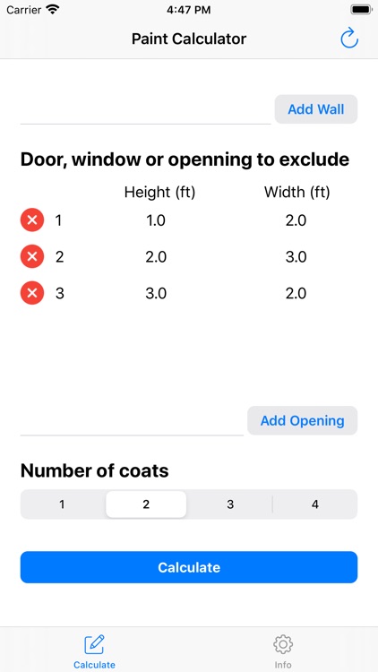 Paint Calculator - Estimator