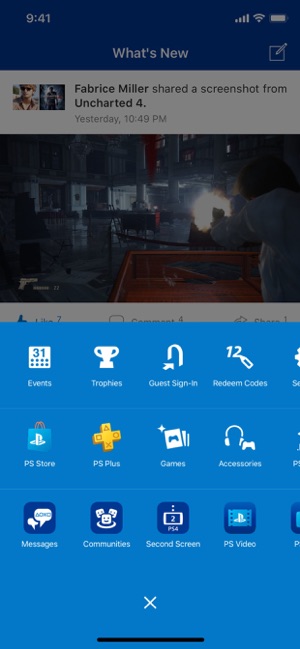 PlayStation App Screenshot