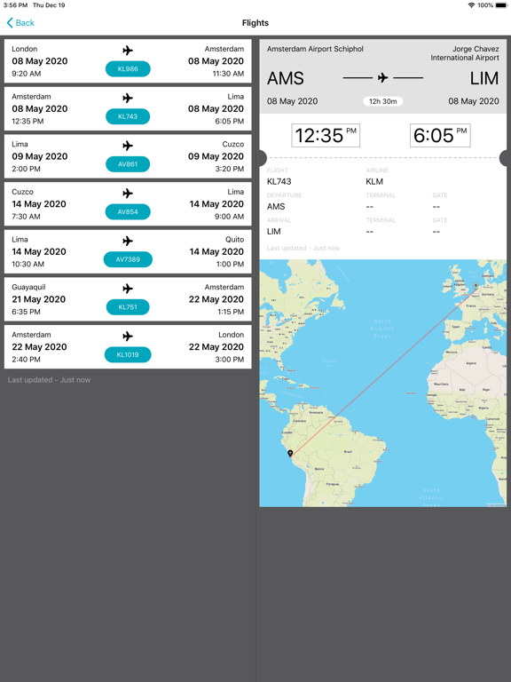Journey Latin America iPad screenshot