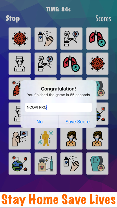 Screenshot #3 pour NCOVI Memory Game