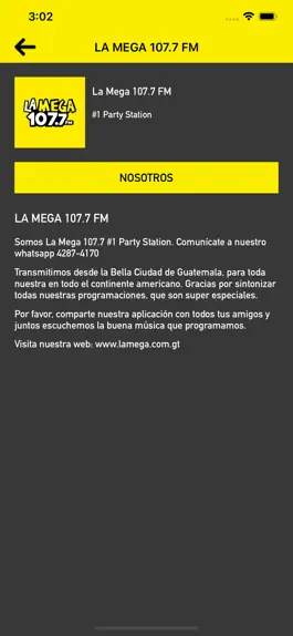 Game screenshot La Mega 107.7 FM apk