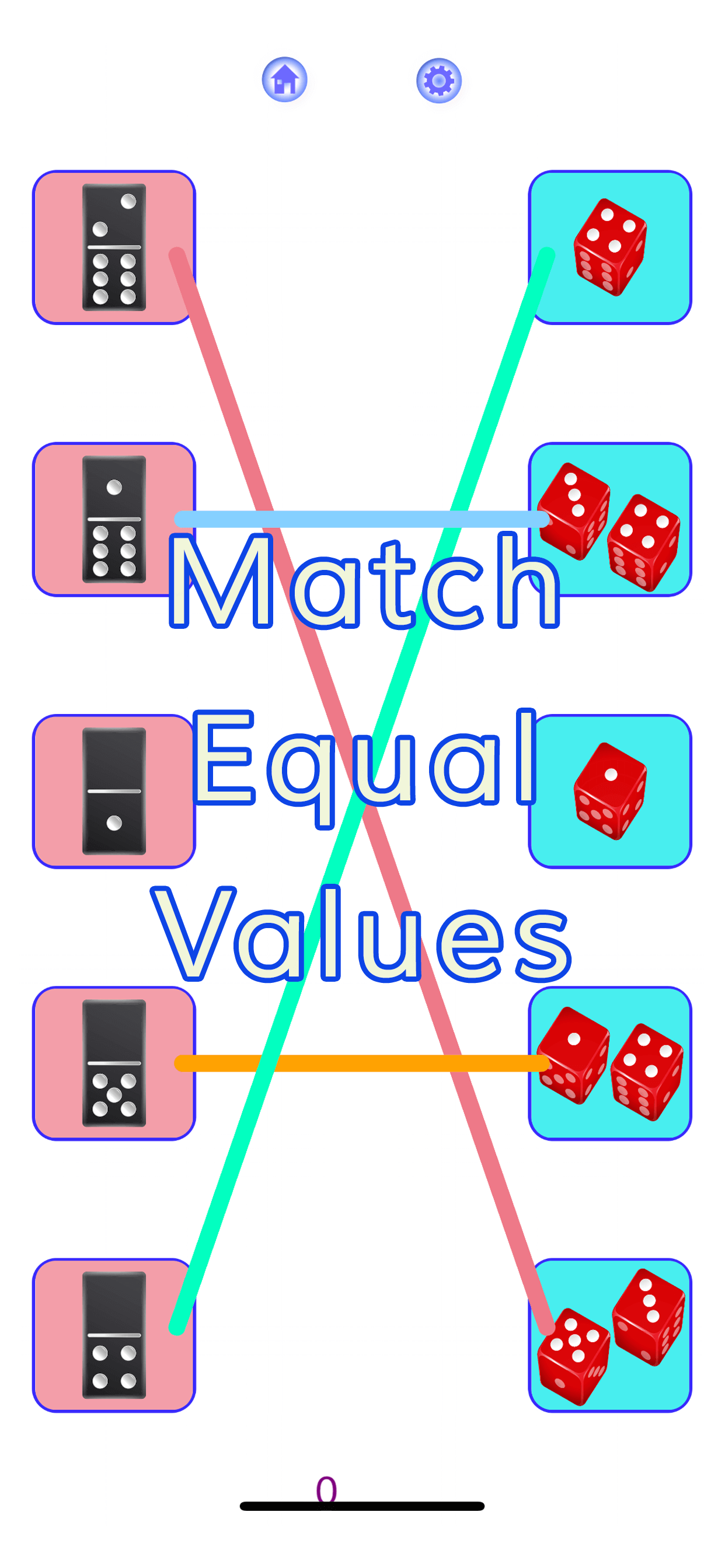 123 NUMBER MAGIC Line Matching