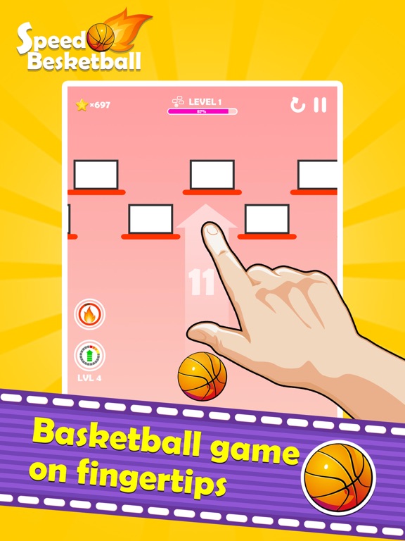 Screenshot #4 pour Speed Basketball