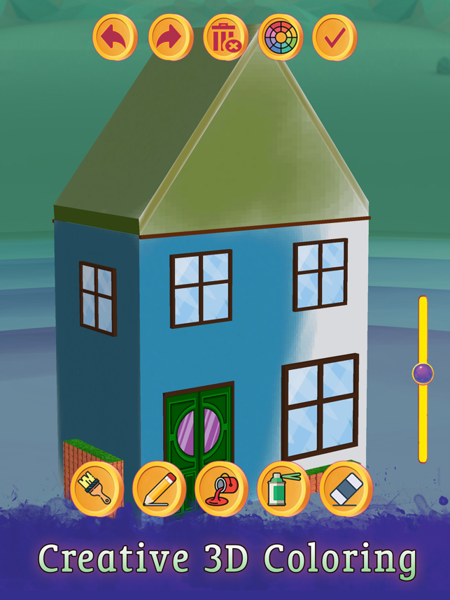 ‎House Paint 3D - Home Coloring Screenshot