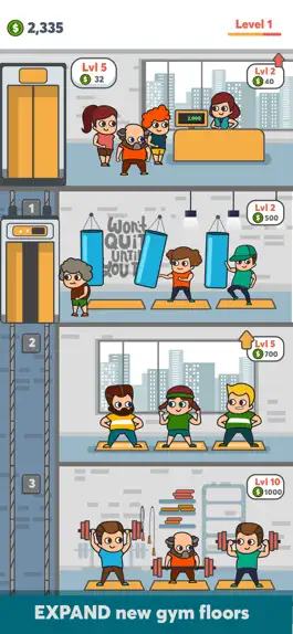 Game screenshot idle Gym apk