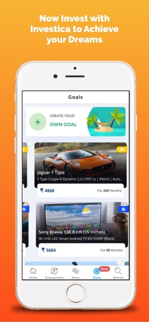 Investica Mutual Fund App