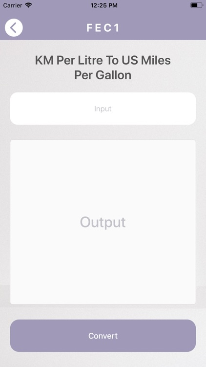 Fuel Economy Converter (WR)