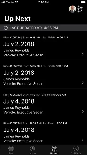 Fortis Chauffeur screenshot 1