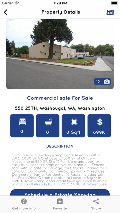 John J Howard Real Estate Screenshot