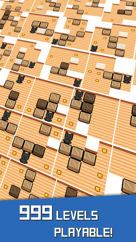 #2. Cat's push box 999 (iOS) 由: Tatsuji Kuroyanagi