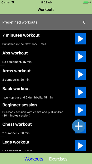 Gym Workout Tracker & Trainer Screenshot