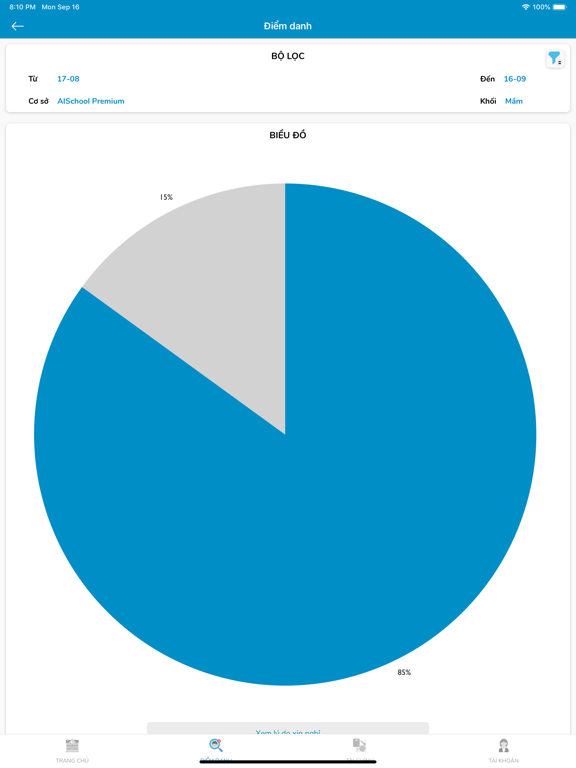 Screenshot #5 pour Megakids Quản Lý