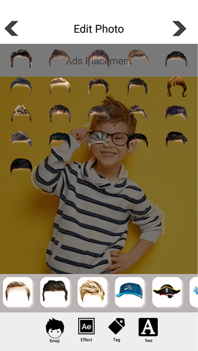 Screenshot #3 pour Boy Hair Changer