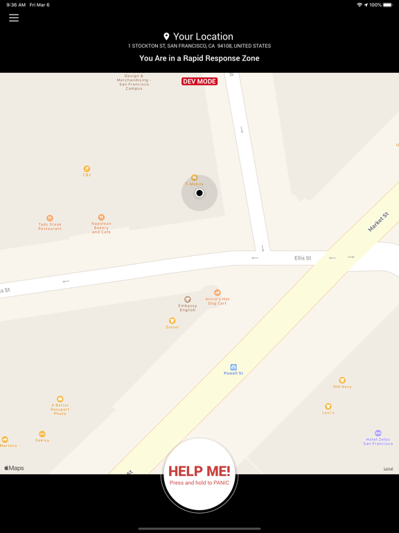 AA Armed Response iPad screenshot 4 - Utilities app