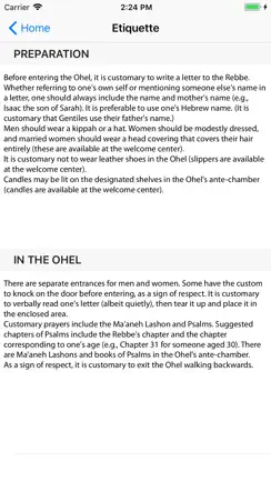 Write to the Ohel iPhone image 3